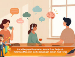Cara Menjaga Kesehatan Mental Saat Terjebak Rutinitas Monoton Berkepanjangan Sehari-hari Terus