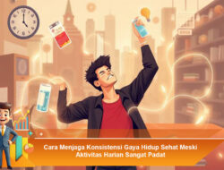 Cara Menjaga Konsistensi Gaya Hidup Sehat Meski Aktivitas Harian Sangat Padat