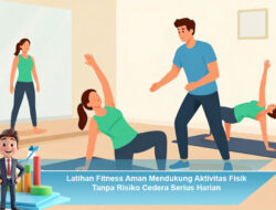 Latihan Fitness Aman Mendukung Aktivitas Fisik Tanpa Risiko Cedera Serius Harian