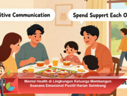 Mental Health di Lingkungan Keluarga Membangun Suasana Emosional Positif Harian Seimbang