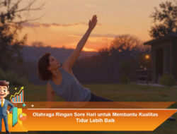 Olahraga Ringan Sore Hari untuk Membantu Kualitas Tidur Lebih Baik