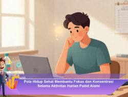 Pola Hidup Sehat Membantu Fokus dan Konsentrasi Selama Aktivitas Harian Padat Alami