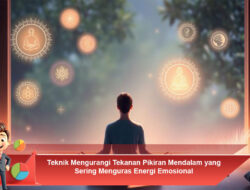 Teknik Mengurangi Tekanan Pikiran Mendalam yang Sering Menguras Energi Emosional
