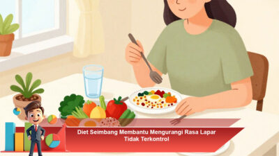 Diet Seimbang Membantu Mengurangi Rasa Lapar Tidak Terkontrol