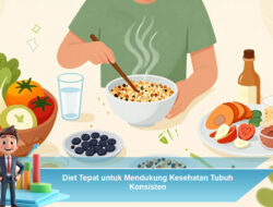 Diet Tepat untuk Mendukung Kesehatan Tubuh Konsisten