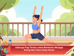 Olahraga Pagi Teratur untuk Membantu Menjaga Energi dan Fokus Kerja Harian