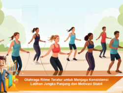Olahraga Ritme Teratur untuk Menjaga Konsistensi Latihan Jangka Panjang dan Motivasi Stabil