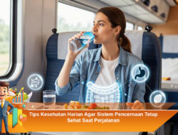 Tips Kesehatan Harian Agar Sistem Pencernaan Tetap Sehat Saat Perjalanan