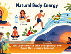 Tips Kesehatan Harian untuk Menjaga Energi Tubuh Secara Alami Sepanjang Hari Penuh