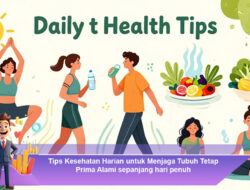 Tips Kesehatan Harian untuk Menjaga Tubuh Tetap Prima Alami Sepanjang Hari