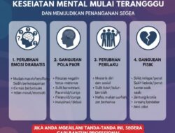 Mengenal Tanda Bahaya Saat Kesehatan Mental Mulai Terganggu dan Membutuhkan Penanganan Segera
