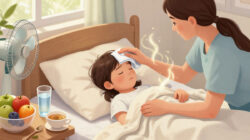 Cara Alami Menurunkan Demam Ringan pada Anak di Rumah