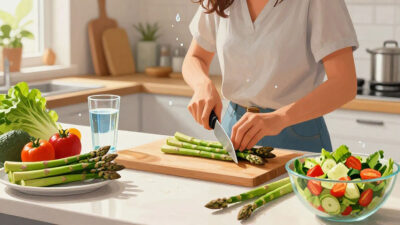 Manfaat Asparagus untuk Mengurangi Retensi Air dalam Tubuh